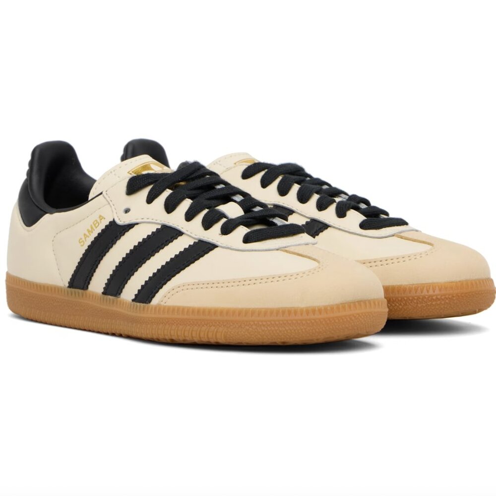 adidas Originals Samba Cream Black Gum Sneakers